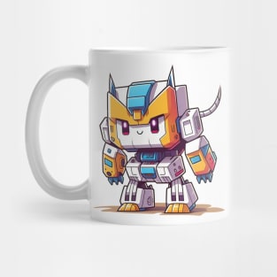 Cute colorful kawaii robot mech Mug